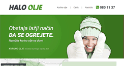 Desktop Screenshot of halo-olje.si